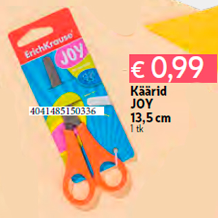 Allahindlus - Käärid JOY 13,5 cm 1 tk