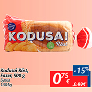 Allahindlus - Kodusai Röst, Fazer, 500 g