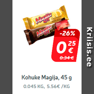 Allahindlus - Kohuke Magija, 45 g**