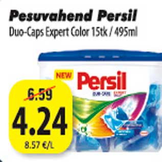 Allahindlus - Pesuvahend Persil Duo-Caps Expert Color 15tk/495ml