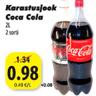 Allahindlus - Karastusjook Coca Cola 2l