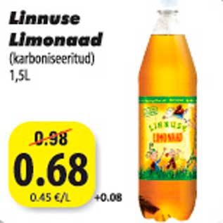 Allahindlus - Linnuse Limonaad (karboniseeritud) 1,5 l