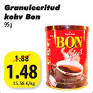 Allahindlus - Granuleeritud kohv Bon 95 g