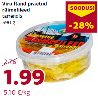 Allahindlus - Viru Rand praetud räimefileed