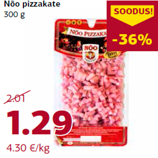 Allahindlus - Nõo pizzakate 300 g