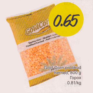 Allahindlus - Gold Corn poolikud herned, 800 g