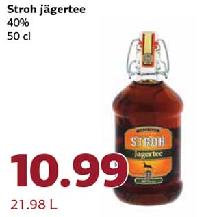 Allahindlus - Stroh jägertee 40% 50 cl