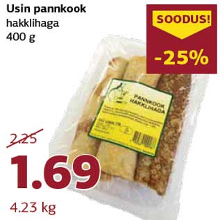 Allahindlus - Usin pannkook hakklihaga 400 g