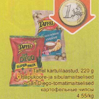 Allahindlus - Taffel kartulilaastud, 220 g