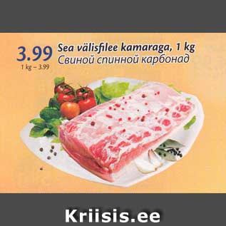 Allahindlus - Sea välisfilee kamaraga, 1 kg