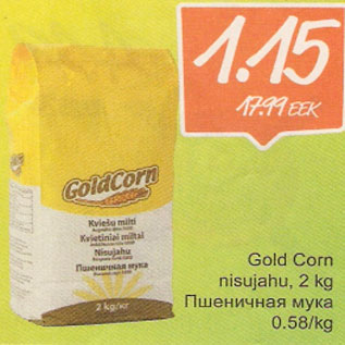 Allahindlus - Gold Corn nisujahu