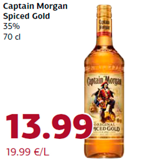 Allahindlus - Captain Morgan Spiced Gold