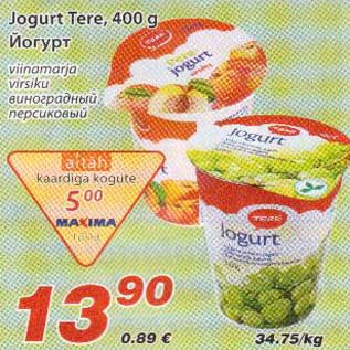 Allahindlus - Jogurt Tere