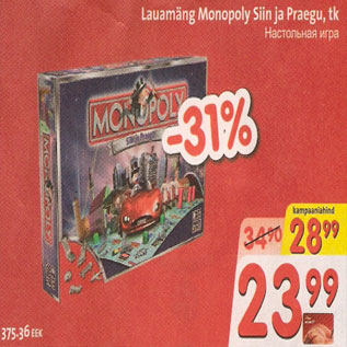 Allahindlus - Lauamäng Monopoly Siin ja Praegu