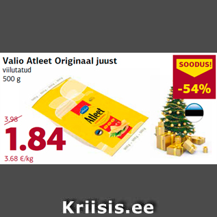 Allahindlus - Valio Atleet Originaal juust