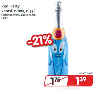 Allahindlus - Rimi Party karastusjook, 0,75 l