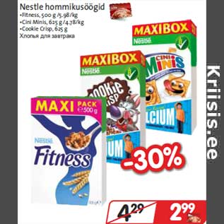 Allahindlus - Nestle hommikusöögid