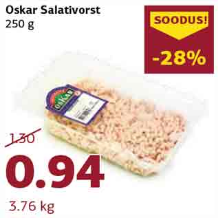 Allahindlus - Oskar Salativorst 250 g