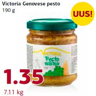 Allahindlus - Victoria Genovese pesto 190 g