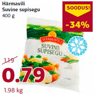 Allahindlus - Härmavili Suvine supisegu 400 g