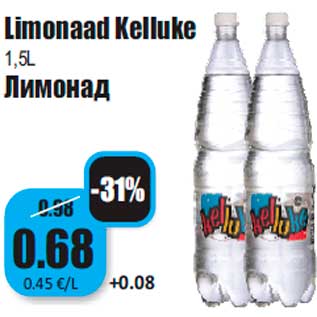 Allahindlus - Limonaad Kelluke 1,5L