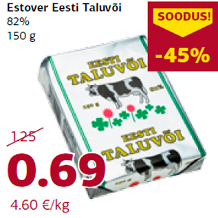 Allahindlus - Estover Eesti Taluvõi