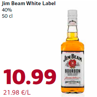 Allahindlus - Jim Beam White Label