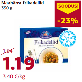 Allahindlus - Maahärra frikadellid 350 g