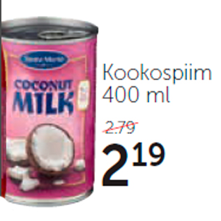 Allahindlus - Kookospiim 400 ml