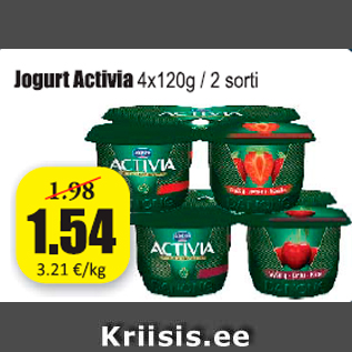 Allahindlus - Jogurt Activia