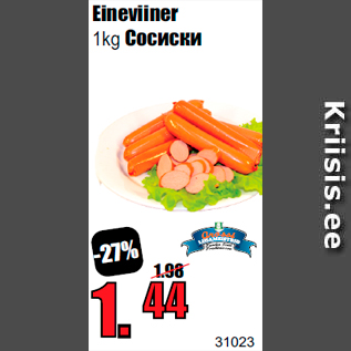 Allahindlus - Eineviiner 1kg