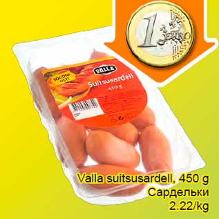 Allahindlus - Valla suitsusardell, 450 g