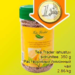 Allahindlus - Tea Trader lahustuv sidrunitee, 350 g