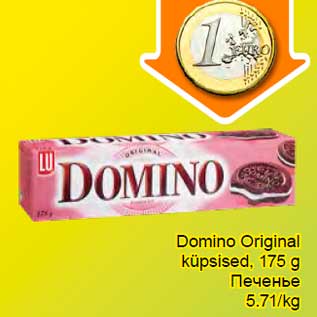 Allahindlus - Domino Original küpsised, 175 g