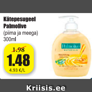 Allahindlus - Kätepesugeel palmolive