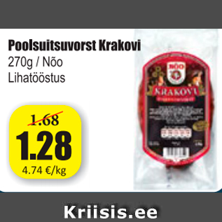 Allahindlus - Poolsuitsuvorst Krakovi