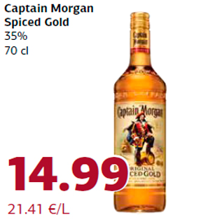 Allahindlus - Captain Morgan Spiced Gold