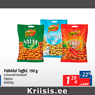 Allahindlus - Pähklid Taffel, 150 g