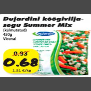 Allahindlus - Dujardini köögiviljasegu Summer Mix