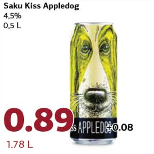 Allahindlus - Saku Kiss Appledog