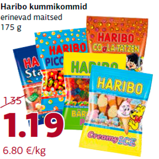 Allahindlus - Haribo kummikommid