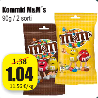 Allahindlus - Kommid M&M´s