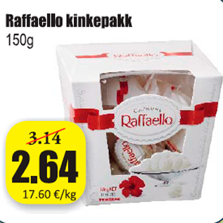 Allahindlus - Raffaello kinkepakk 150 g