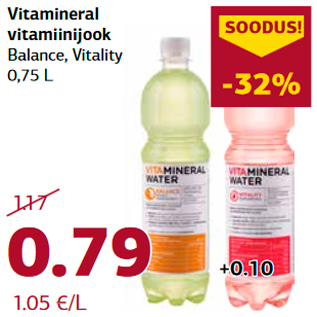 Allahindlus - Vitamineral vitamiinijook