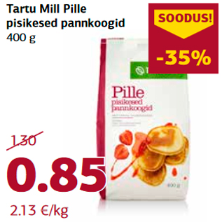 Allahindlus - Tartu Mill Pille pisikesed pannkoogid 400 g