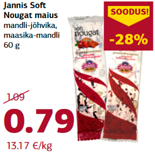 Allahindlus - Jannis Soft Nougat maius