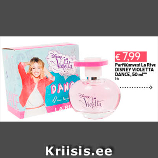 Allahindlus - Parfüümvesi La Rive DISNEY VIOLETTA DANCE, 50 ml**