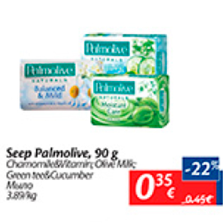 Allahindlus - Seep Palmolive, 90 g