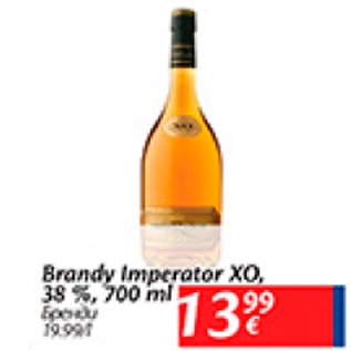 Allahindlus - Brandy Imperator XO, 38%, 700 ml