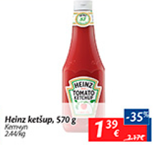 Allahindlus - Heinz ketšup, 570 g